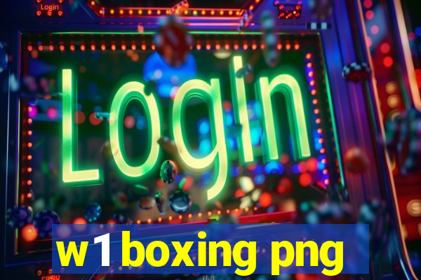 w1 boxing png